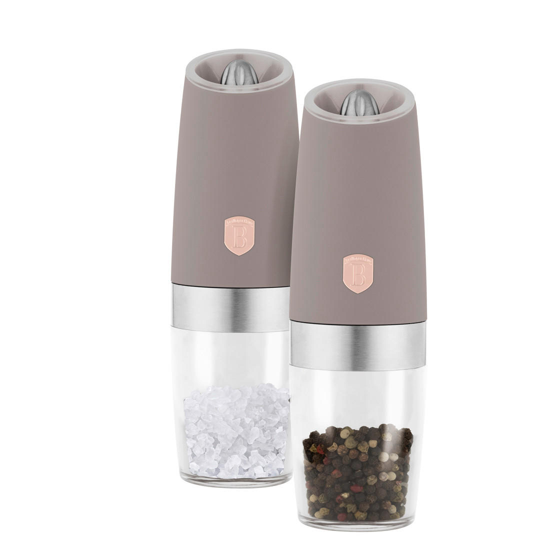 ELEKTROMOS SÓ-/BORSDARÁLÓ    - taupe, Basics, műanyag (0,67kg) - Berlinger Haus