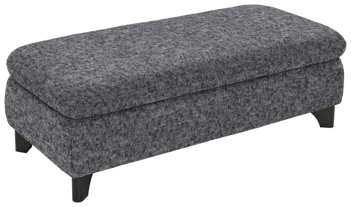 PALL i textil antracit  - svart/antracit, Klassisk, metall/textil (60/45/60cm) - MID.YOU