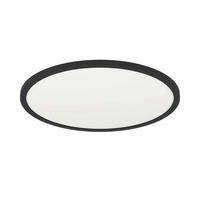 BADEZIMMER-DECKENLEUCHTE  50/2,5 cm    - Schwarz/Weiß, Basics, Kunststoff (50/2,5cm) - Celina