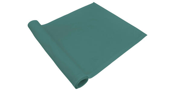 TISCHLÄUFER Home Textil Flachgewebe Petrol 45/150 cm  - Petrol, Basics, Textil (45/150cm) - Novel
