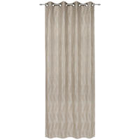 ÖSENSCHAL Narvik blickdicht 135/250 cm   - Sandfarben, Design, Textil (135/250cm) - Ambiente
