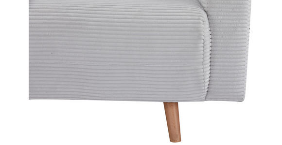 SCHLAFSOFA Cord Beige - Beige/Naturfarben, Design, Holz/Textil (167/81/90cm) - Carryhome