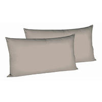 KOPFKISSENBEZUG 40/80 cm  - Grau, Basics, Textil (40/80cm) - Fleuresse