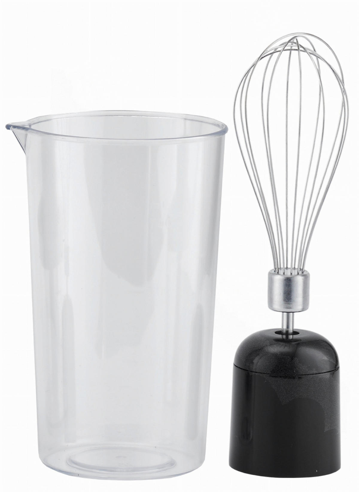 STABMIXER-SET  - Edelstahlfarben/Schwarz, Basics, Kunststoff/Metall (6,5/36,5/8cm) - Silva Homeline