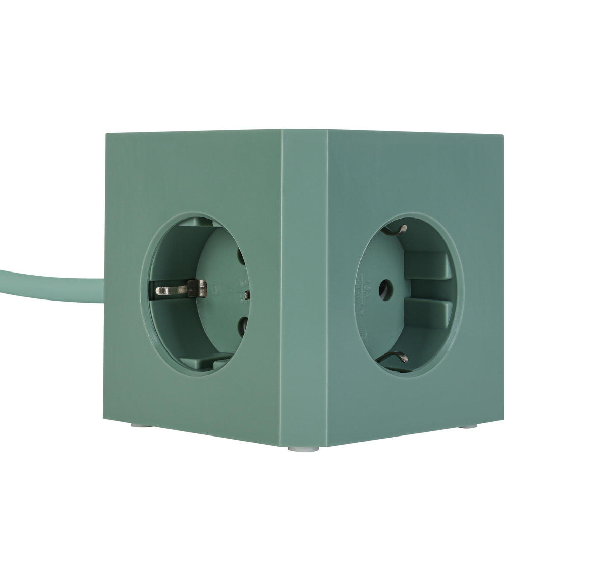 STECKDOSENWÜRFEL - Mintgrün, Basics, Kunststoff (7,5/7,5/7,5cm) - Mican