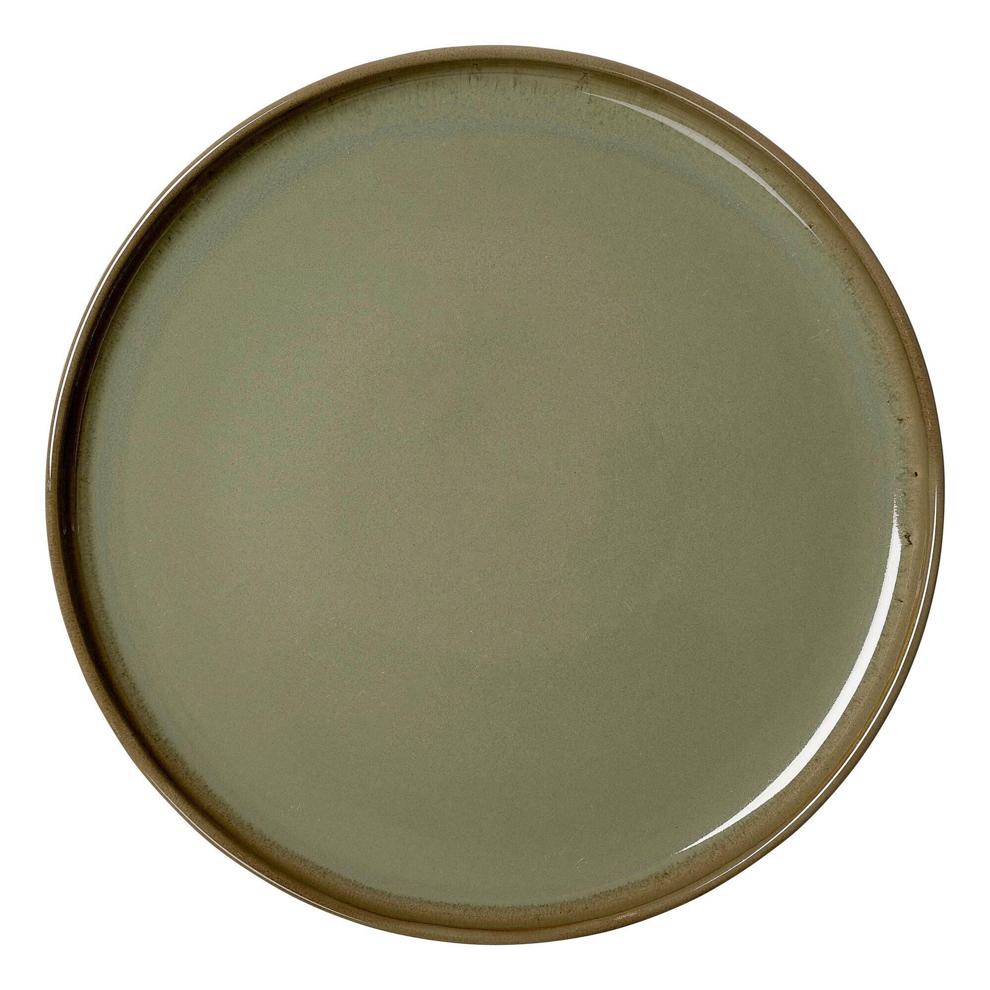 SPEISETELLER Grün Malaga  - Grün, KONVENTIONELL, Keramik (28/28/3cm) - Ritzenhoff Breker