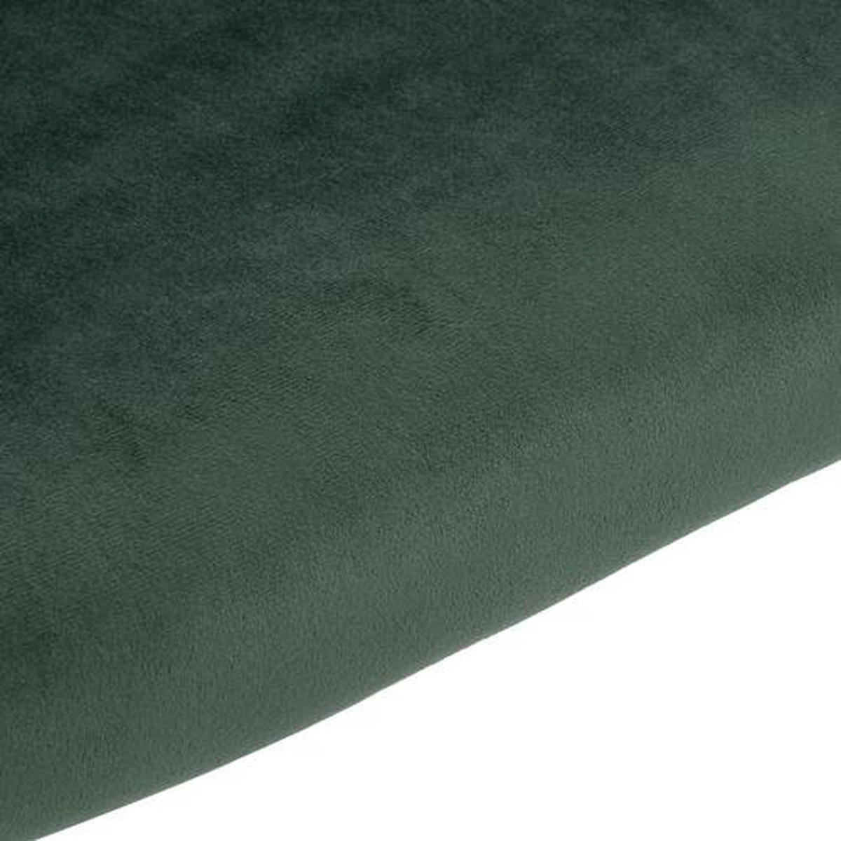 ARMLEHNSTUHL  in Eisen Samt  - Dunkelgrün/Schwarz, Trend, Holz/Textil (54/86/60cm) - Livetastic
