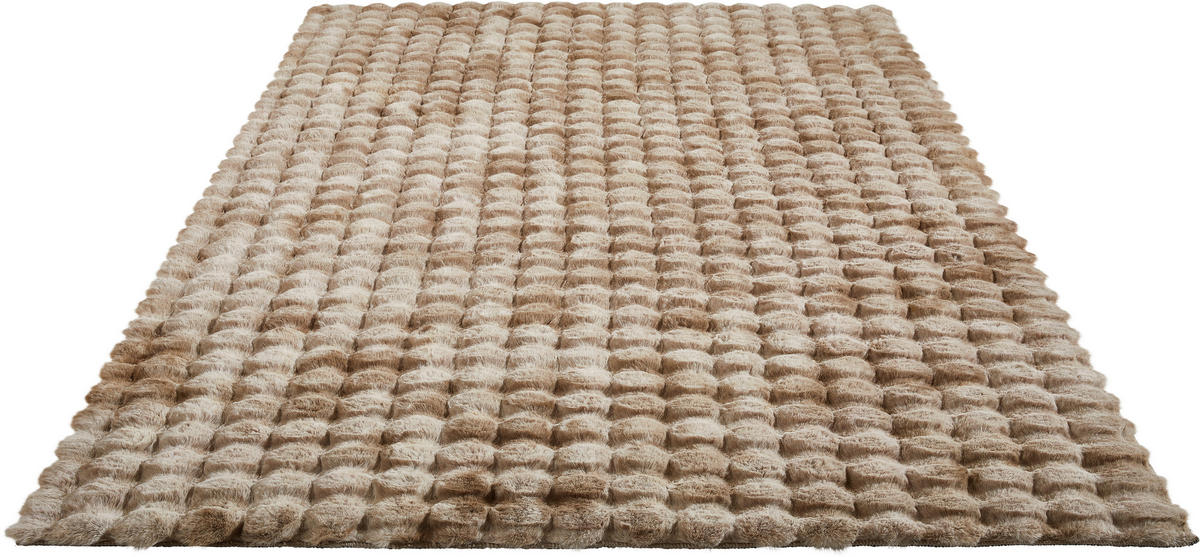 HOCHFLORTEPPICH 160/230 cm Sandfarben, Beige  - Sandfarben/Beige, Design, Textil (160/230cm) - Novel
