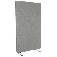 TRENNWAND Textil, Metall, Kunststoff Hellgrau  - Hellgrau, Basics, Kunststoff/Textil (80/142/35cm) - MID.YOU