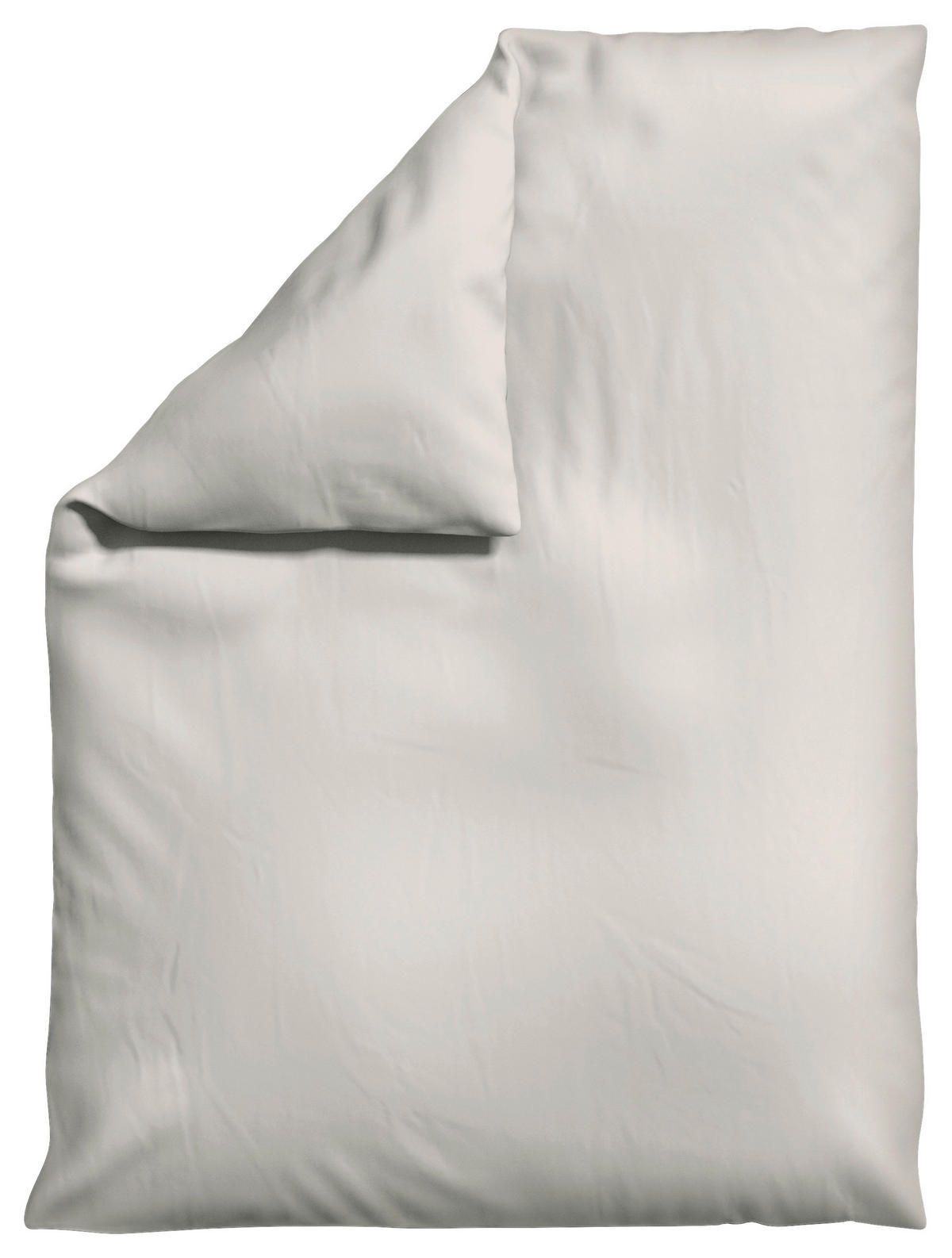 BETTDECKENBEZUG WOVEN SATIN Makosatin 155/220 cm  - Hellbraun, Basics, Textil (155/220cm) - Schlafgut