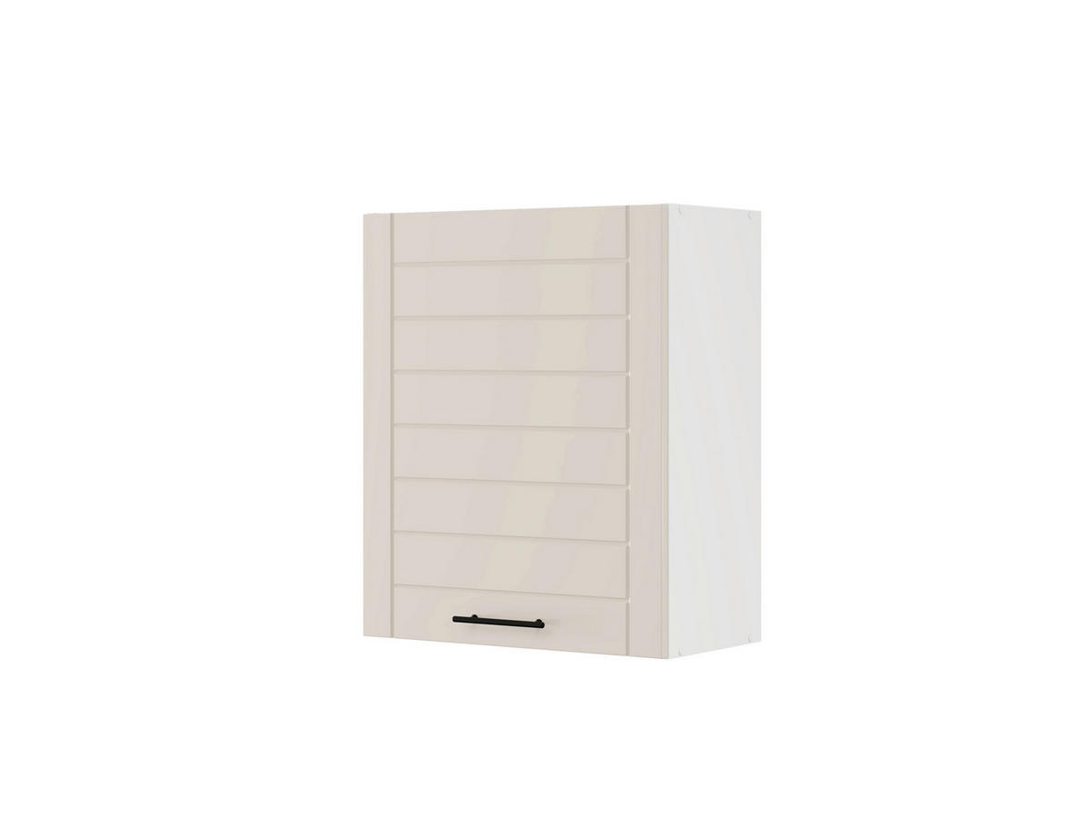 KONYHAI FALISZEKRÉNY - fekete/homokszínű, Basics, faalapú anyag/fém (60/68/31,5cm) - Carryhome