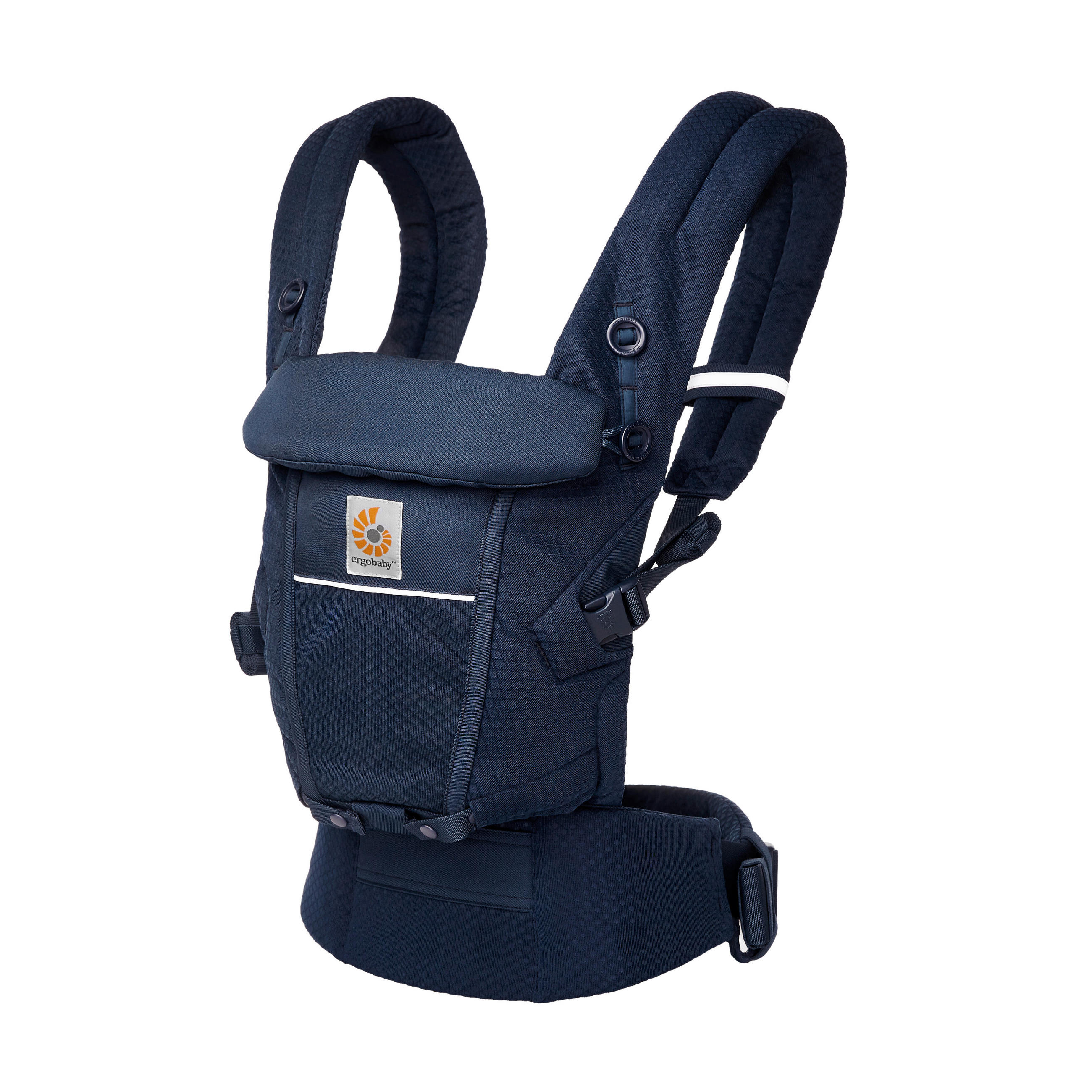 BABYTRAGE Adapt Soft Flex Mesh  - Dunkelblau, Basics, Textil (26,8/17/17cm) - Ergo Baby