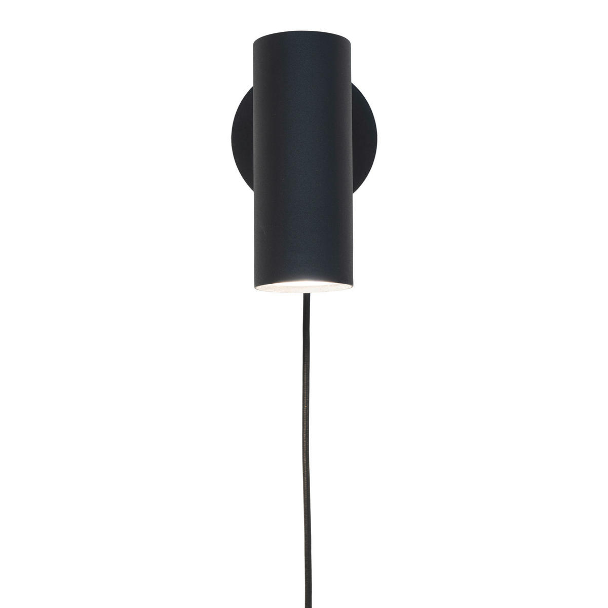 WANDLEUCHTE - Schwarz, Basics, Metall (15/22/10cm)