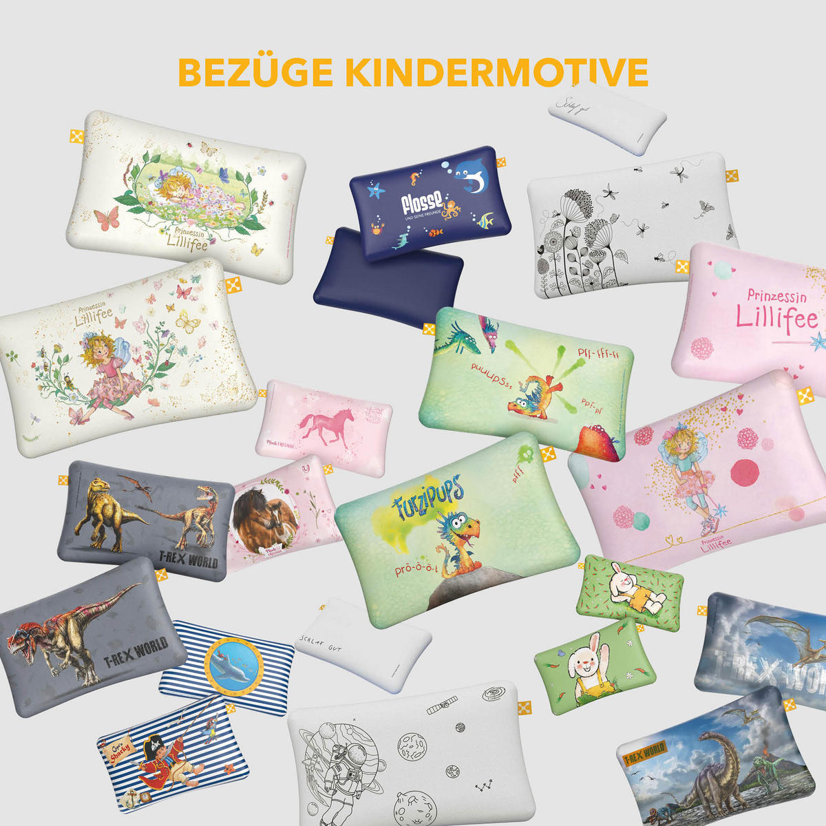 KINDER NACKENKISSEN COMFORT  - Basics, Textil (50/6/32cm) - Smartsleep