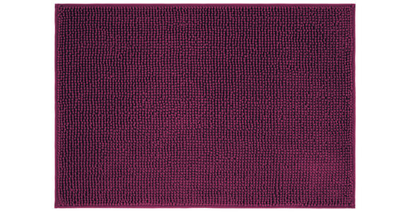 Badematte Anke - Lila, KONVENTIONELL, Textil (60/90cm) - Luca Bessoni