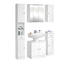 HÄNGESCHRANK 25/63/20 cm - Chromfarben/Weiß, KONVENTIONELL, Holzwerkstoff (25/63/20cm) - Xora HÄNGESCHRANK 25/63/20 cm - Chromfarben/Weiß, KONVENTIONELL, Holzwerkstoff (25/63/20cm) - Xora
