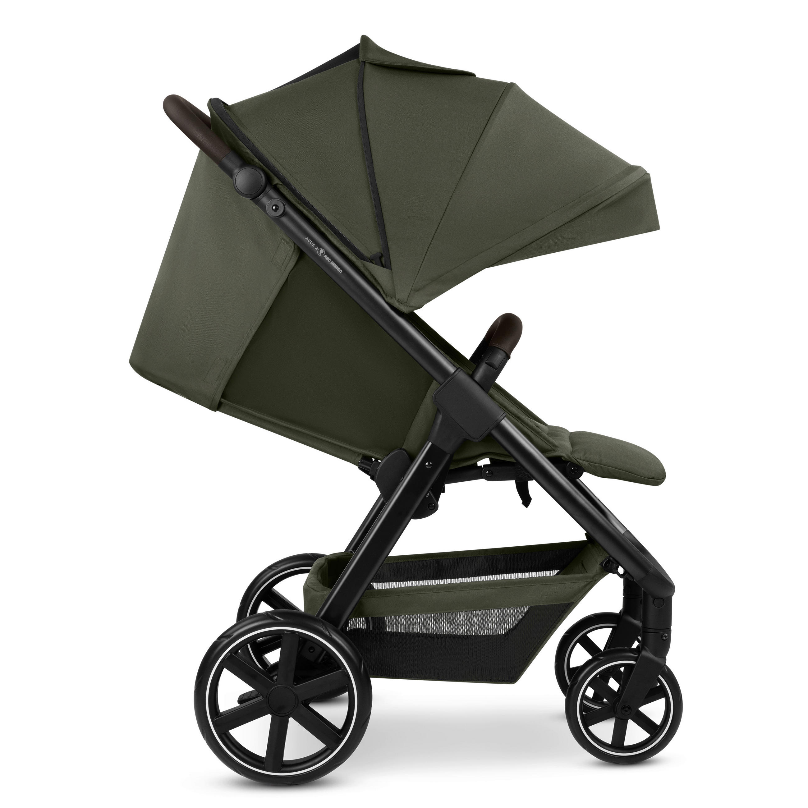 BUGGY Avus 2  - Schwarz/Olivgrün, Basics, Metall (54/111/80cm) - ABC Design