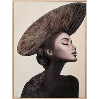 BILD Frauen  - Hellbraun/Braun, Design, Kunststoff/Textil (90/120/4cm) - Kare-Design