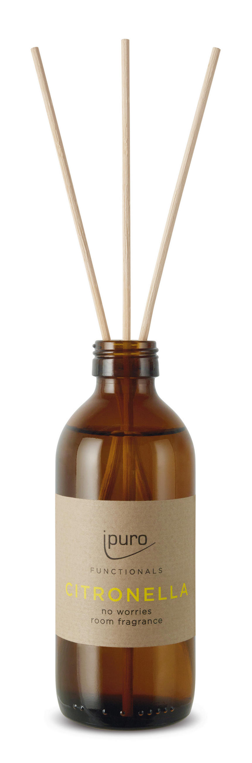 DIFFUSER 150 ml Zitrone  - Braun, Basics (150ml) - Ipuro