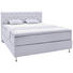 BOXSPRINGBETT 140/200 cm in Hellgrau - Hellgrau/Alufarben, KONVENTIONELL, Holzwerkstoff/Textil (140/200cm) - Elegando BOXSPRINGBETT 140/200 cm in Hellgrau - Hellgrau/Alufarben, KONVENTIONELL, Holzwerkstoff/Textil (140/200cm) - Elegando