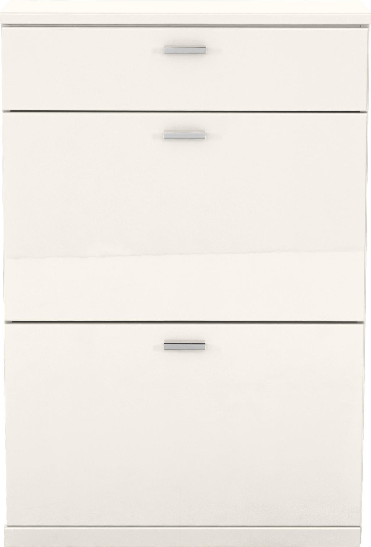 SCHUHKIPPER  in 75/112,7/29,5 cm  - Edelstahlfarben/Creme, Design, Holzwerkstoff/Metall (75/112,7/29,5cm) - Invivus