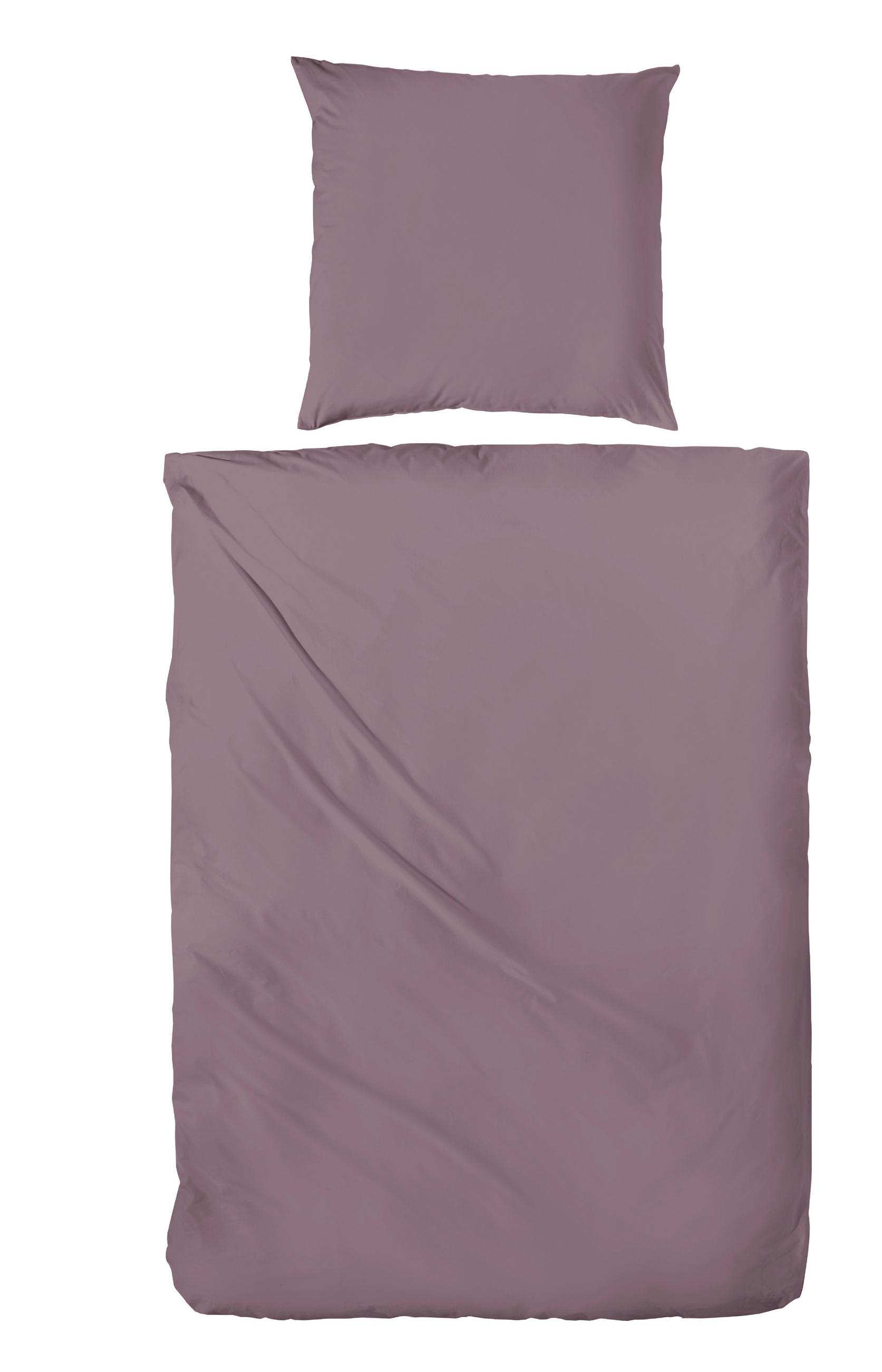 BETTWÄSCHE Flanell 155/220 cm  - Beere, Basics, Textil (155/220cm)