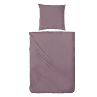 BETTWÄSCHE Flanell 155/220 cm  - Beere, Basics, Textil (155/220cm)