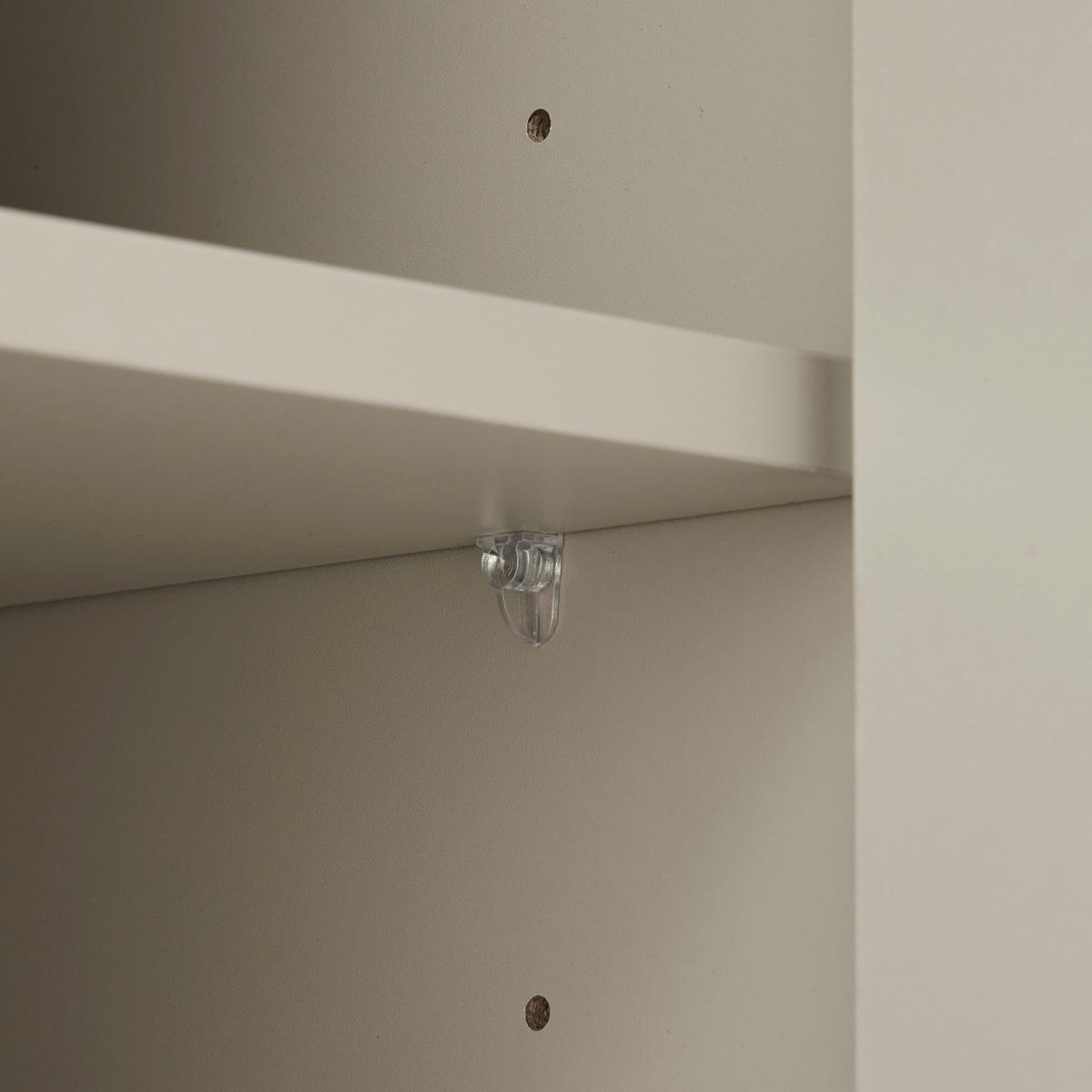 TÁLALÓSZEKRÉNY 160/75/40 cm  - selyemszürke, Design, faalapú anyag/fém (160/75/40cm) - Xora