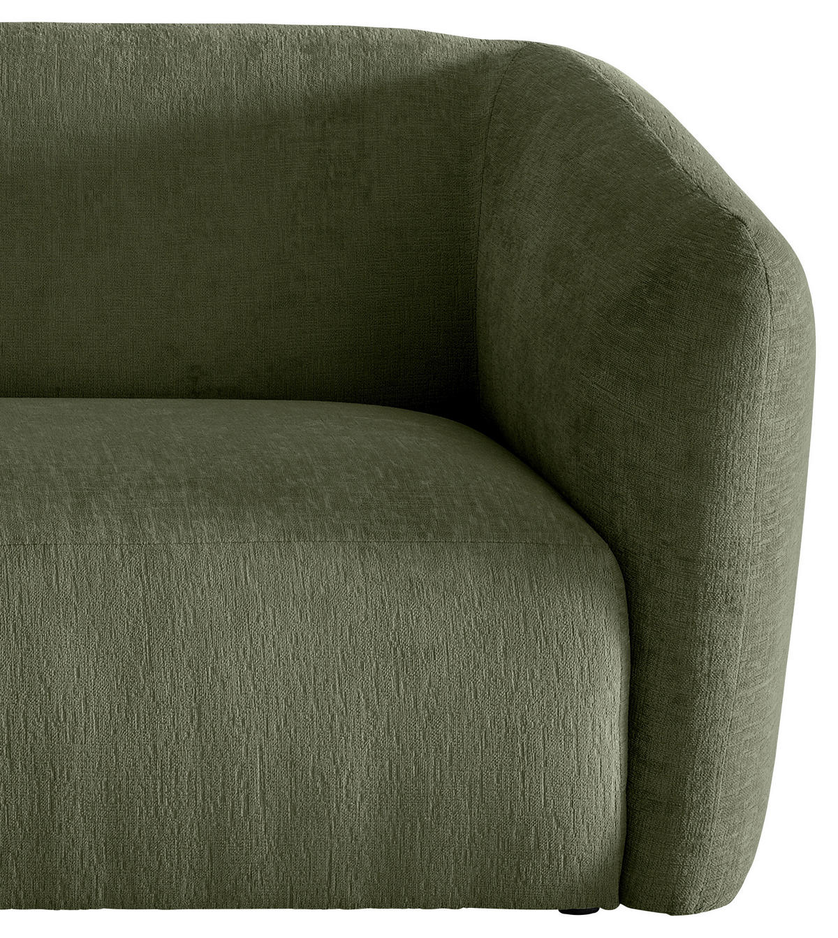 CloseUp von Livetastic ECKSOFA Jesi Grün Mikrofaser.