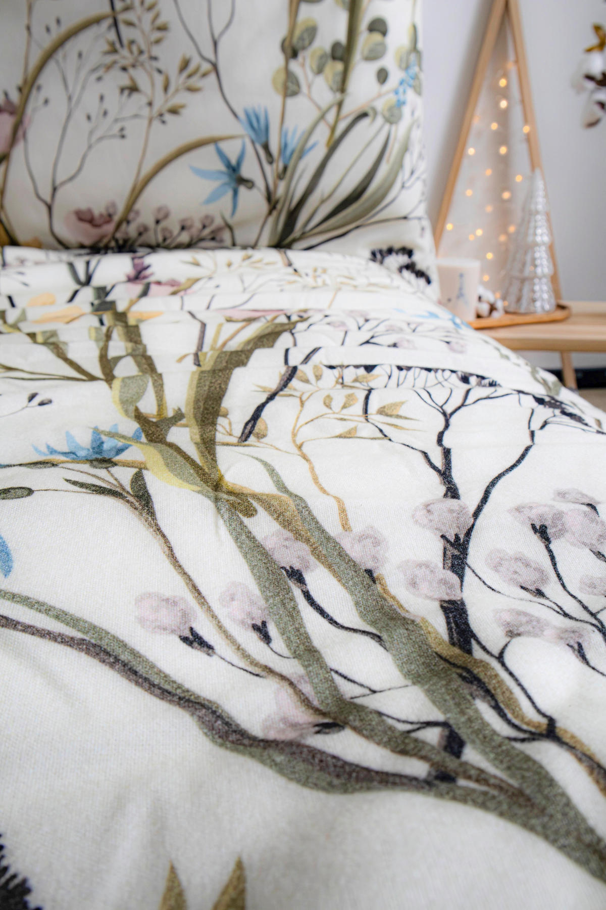 POSTELJNINA 140/200 cm roza, bela, olivno zelena   - roza/bela, Konvencionalno, tekstil (140/200cm) - Fleuresse
