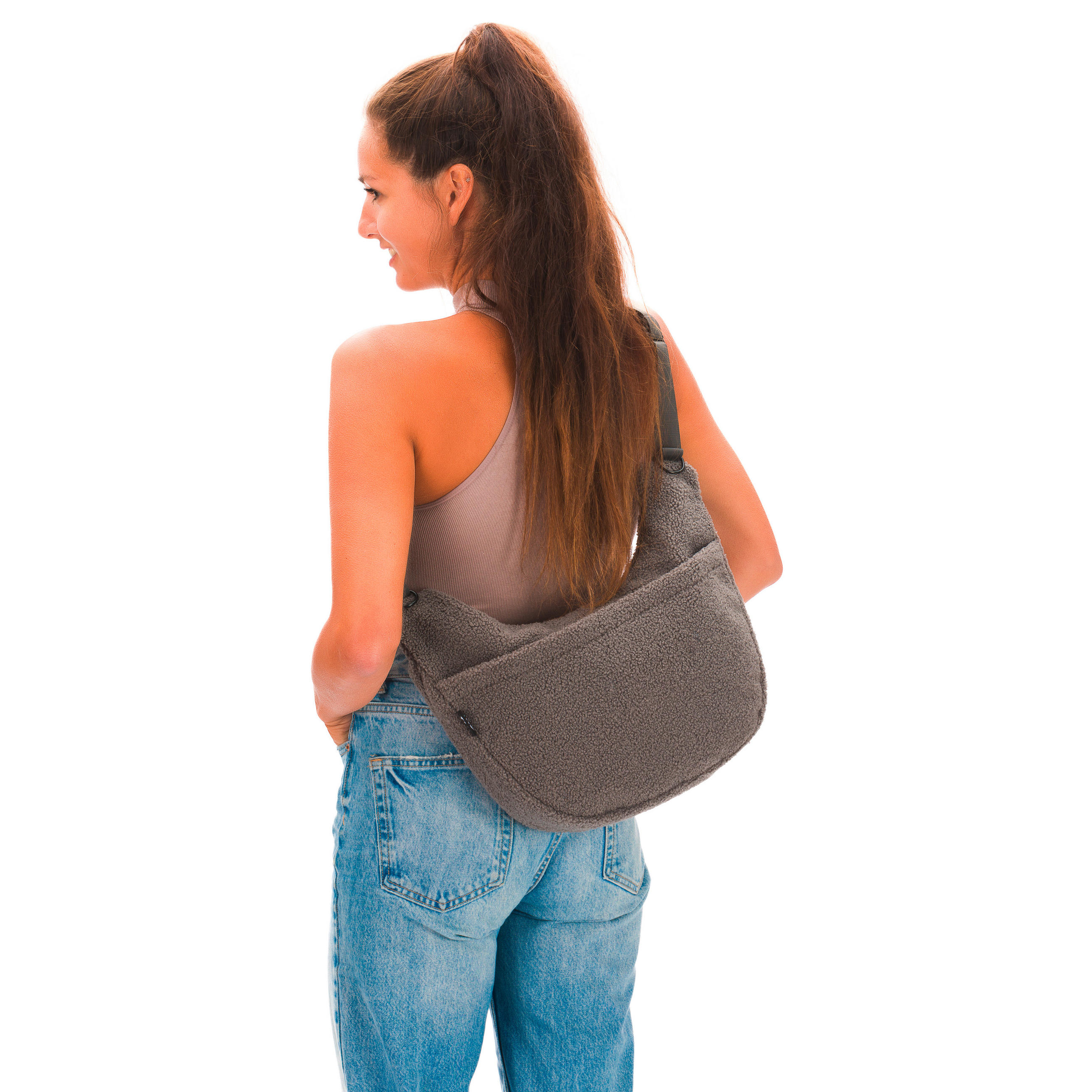 WICKELTASCHE  - Grau, Basics, Textil (42/7/34cm) - Fillikid