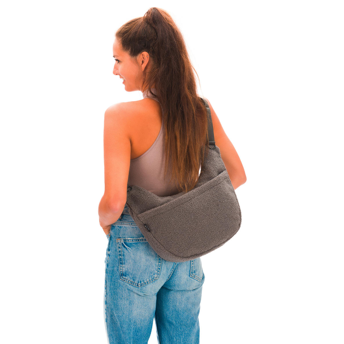 WICKELTASCHE  - Grau, Basics, Textil (42/7/34cm) - Fillikid