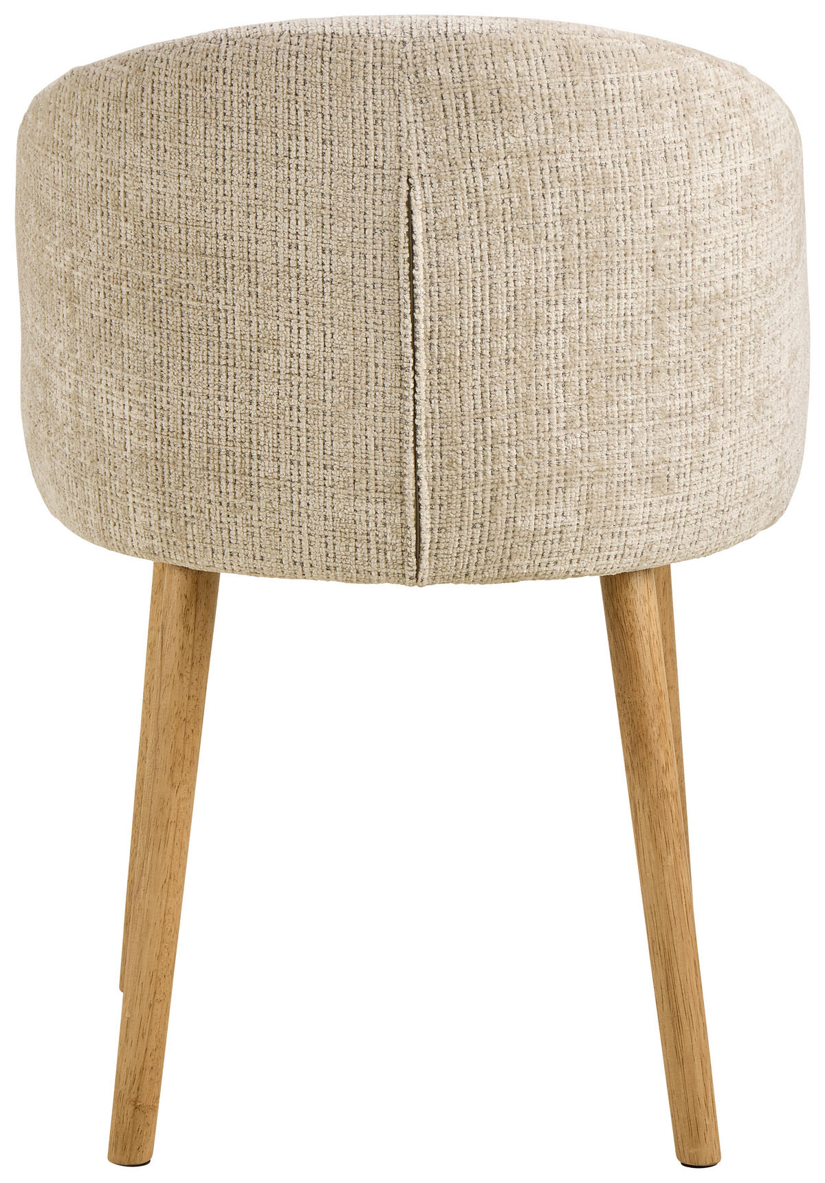ARMLEHNSTUHL  in Chenille  - Eichefarben/Beige, Design, Textil (56/80,5/54,5cm) - MID.YOU