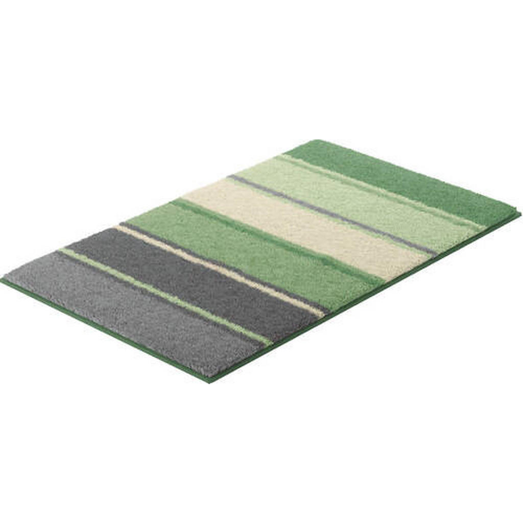 Thumbnail - Grund Badteppich Summertime, Grün, Textil, Streifen, rechteckig, 60x90 cm, Oeko-Tex® Standard 100, Made in Europe, für F...