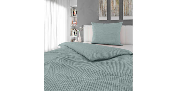 BETTWÄSCHE Cord 140/200 cm  - Salbeigrün, Basics, Textil (140/200cm) - Novel