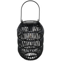 SOLÁRNÍ SVÍTIDLO, 16,00/24,5 cm - černá, Lifestyle, kov (16,00/24,5cm)