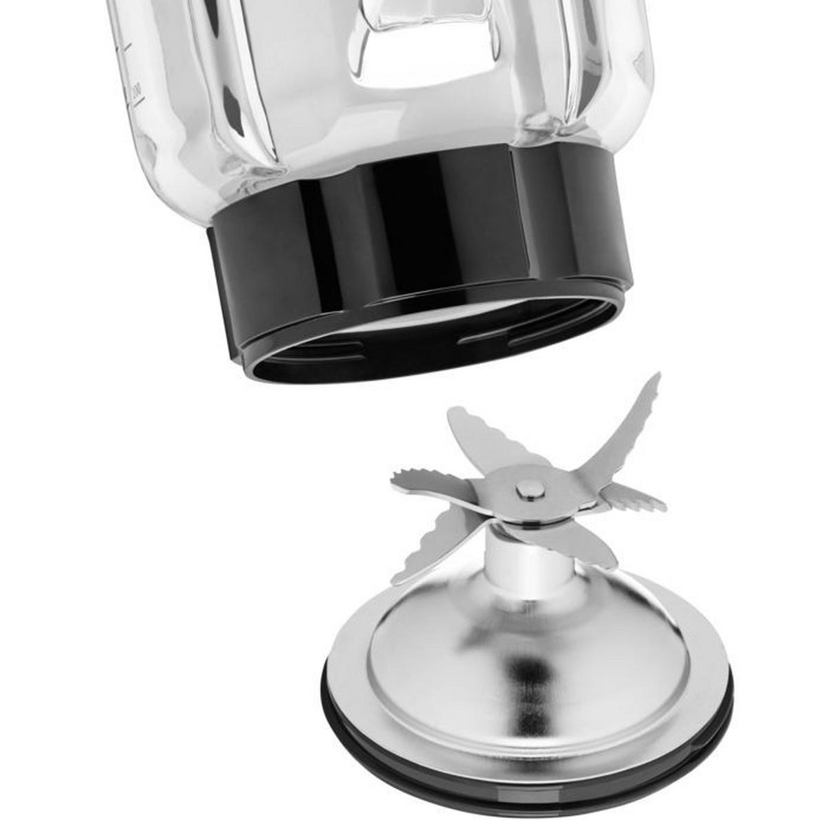 STANDMIXER KÜCHENminis  - Edelstahlfarben/Schwarz, KONVENTIONELL, Metall (17/16,5/33cm) - WMF
