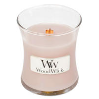 SVIJEĆA MIRISNA  crvenosmeđa  - crvenosmeđa, Basics, staklo/drvo (7/7/8cm) - WoodWick