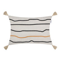 KISSENHÜLLE SW-BOHO 38/58 cm  - Sandfarben/Greige, Basics, Textil (38/58cm) - Schöner Wohnen