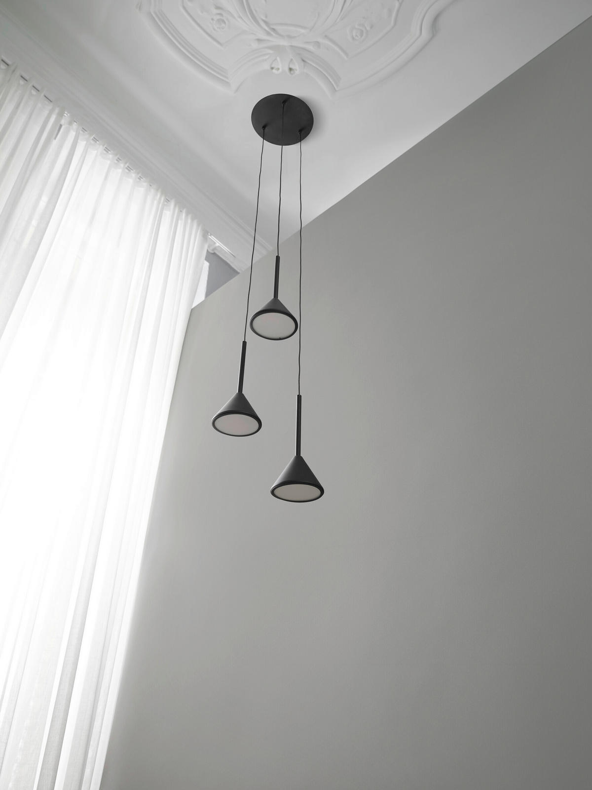 LED-HÄNGELEUCHTE 29/150 cm   - Schwarz, Basics, Metall (29/150cm) - Osram