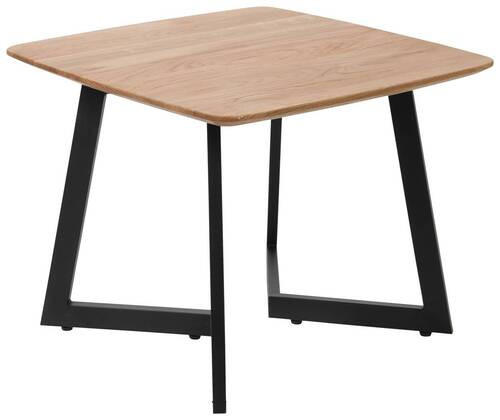 XXXL ODKLÁDACÍ STOLEK, divoký dub, černá, divoký dub