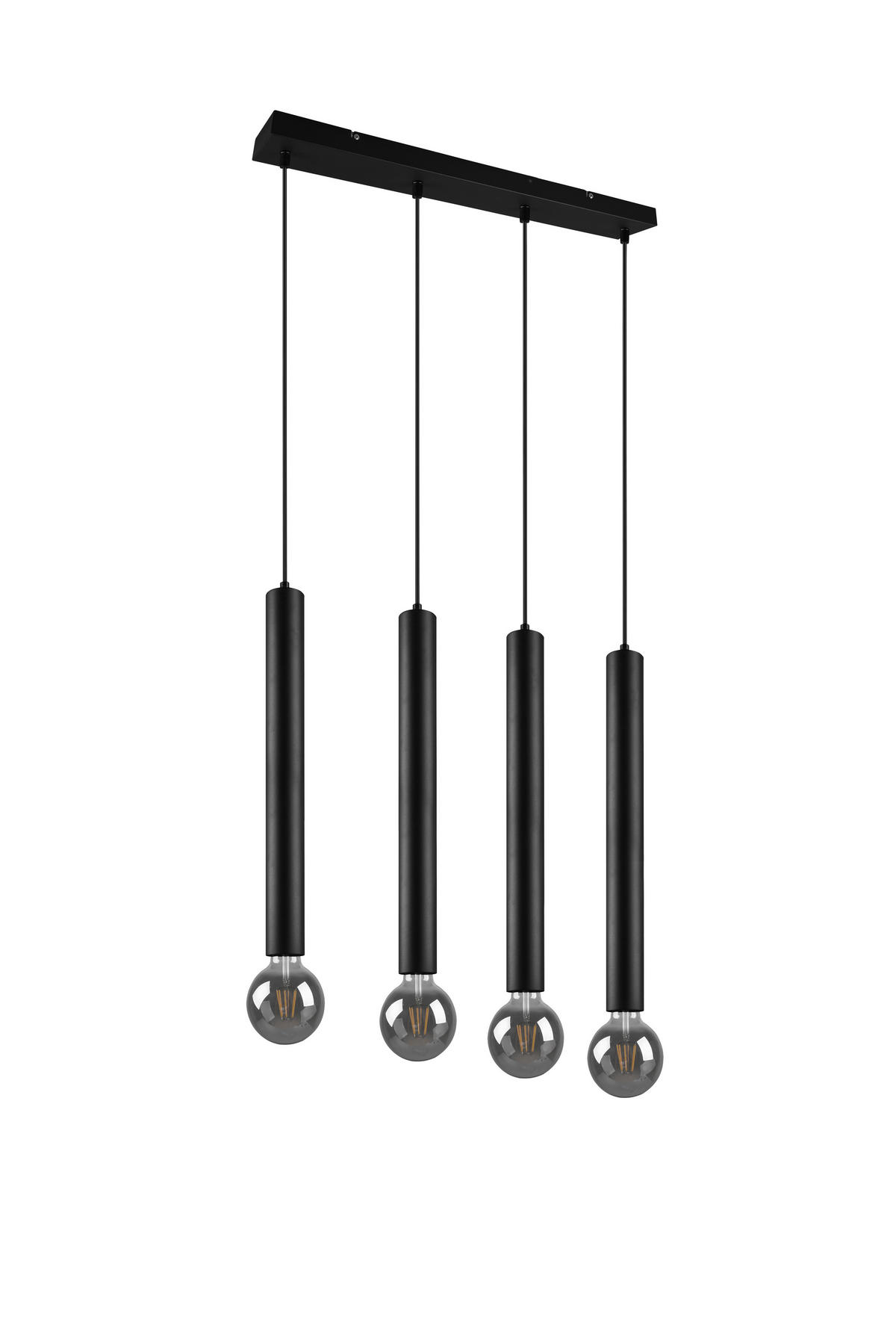 VISEČA SVETILKA  Clermont 70/150/9 cm          max. 10  W E27 - črna, Basics, kovina (70/150/9cm)