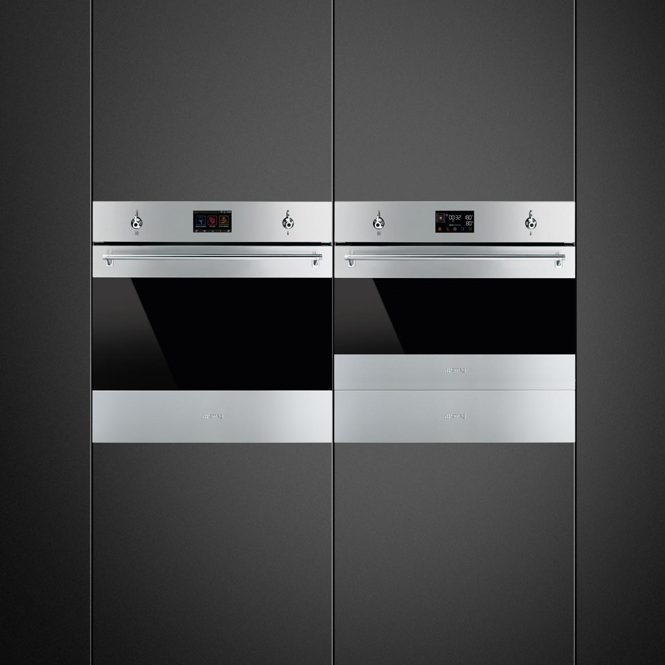 KOMPAKTBACKOFEN SO4302S3X  - Edelstahlfarben, Basics, Metall (59,7/45,4/54,8cm) - SMEG