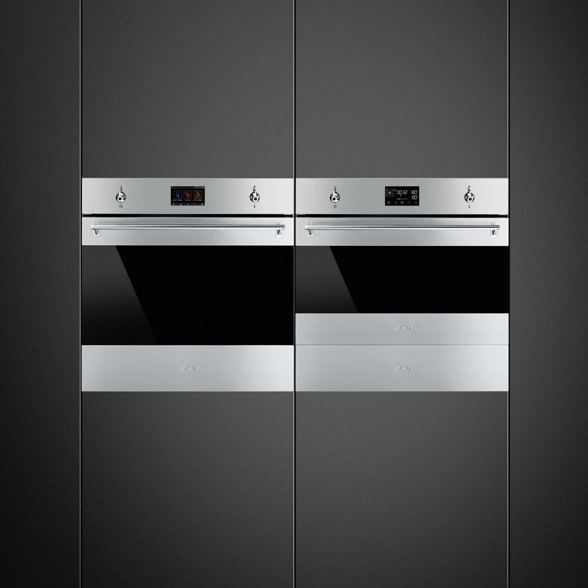 WÄRMESCHUBLADE CPR315X  - Edelstahlfarben, Basics, Metall (59,7/13,5/53,8cm) - SMEG