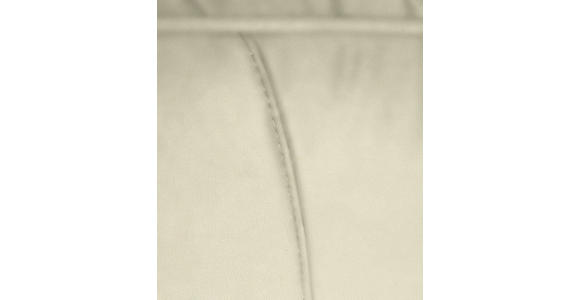POLSTERBETT Matratze, gepolstertes Kopfteil, Lattenrost, Bettkasten Creme 180/200 cm  - Silberfarben/Creme, KONVENTIONELL, Holz/Textil (180/200cm) - Dieter Knoll