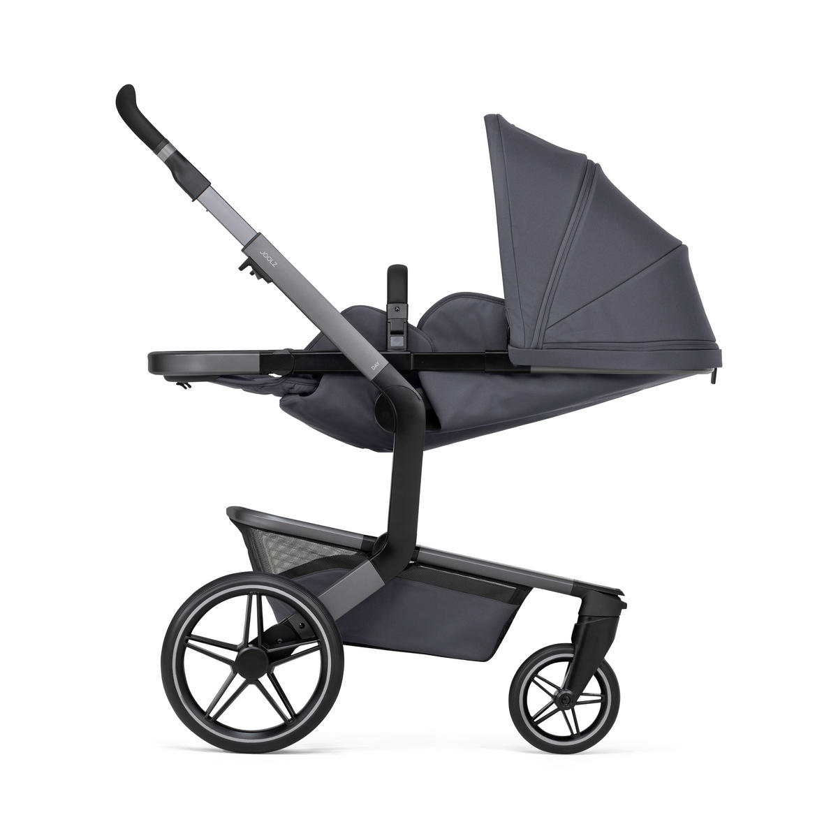 KINDERWAGEN  Day 5  Stone Grey  - Grau, Basics, Textil/Metall (94/60/113cm) - Joolz
