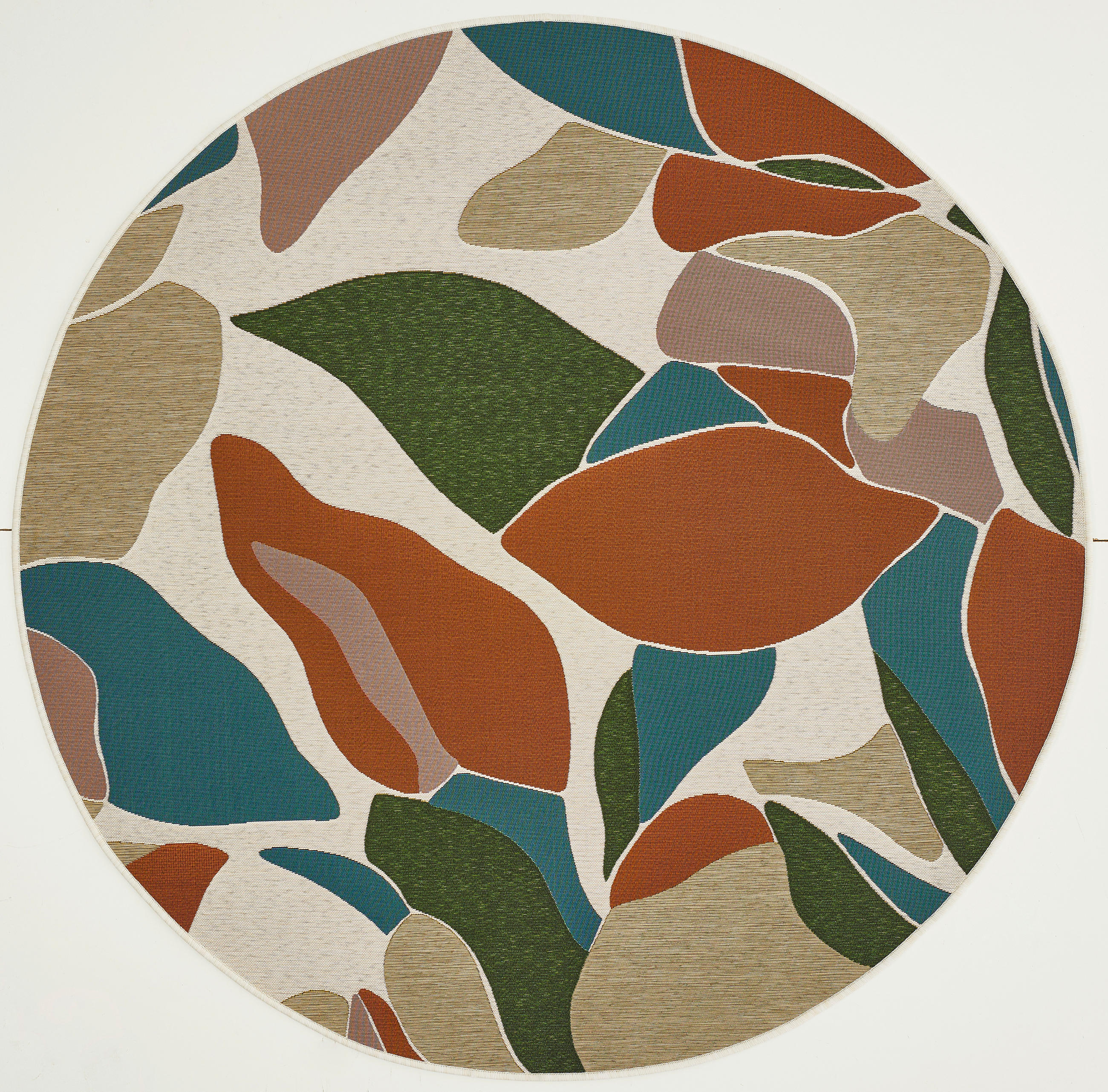 OUTDOORTEPPICH 123 cm Darad Multicolor  - Multicolor, Trend, Textil (123cm) - Ambia Garden