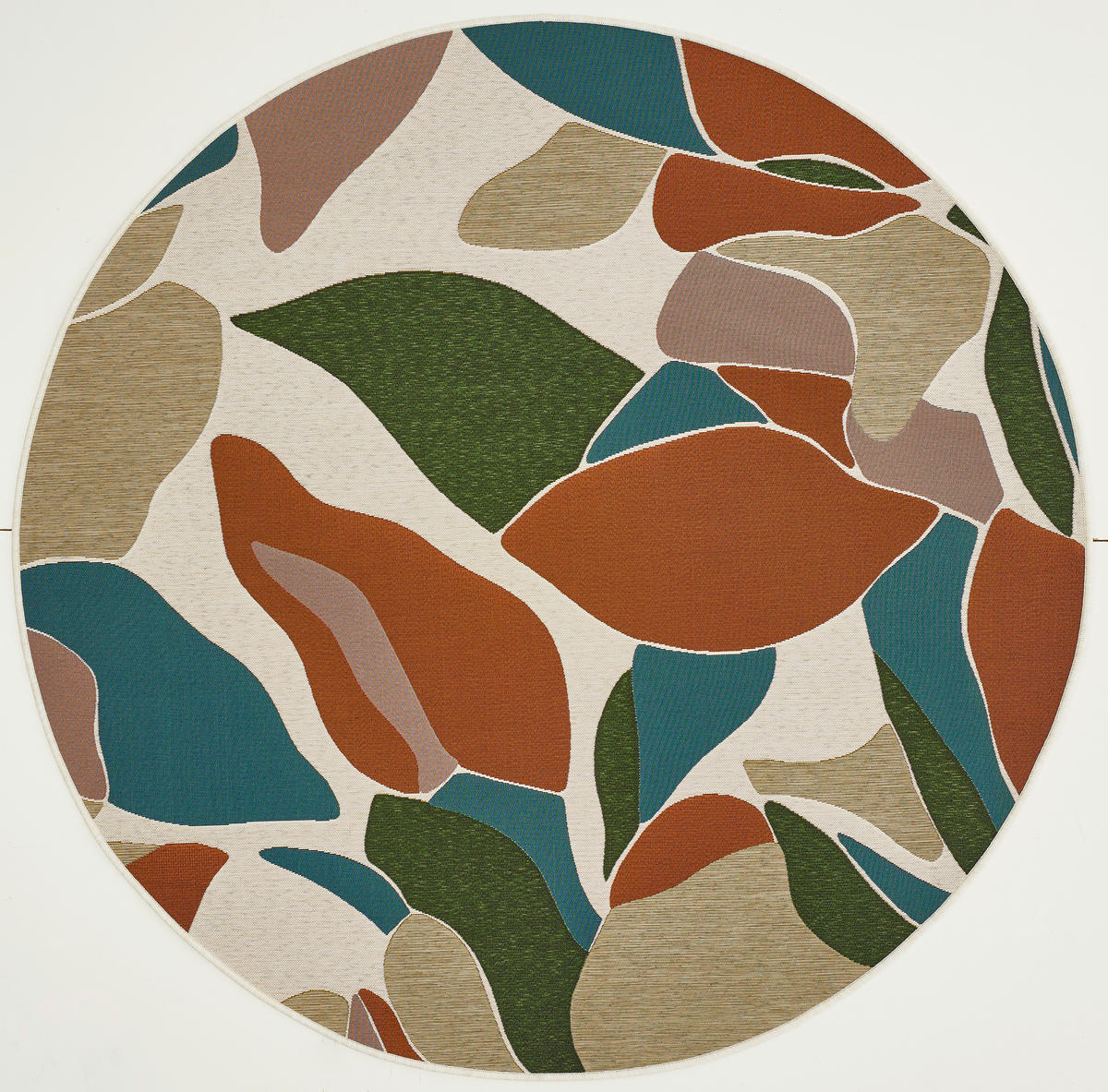 OUTDOORTEPPICH 123 cm Darad Multicolor  - Multicolor, Trend, Textil (123cm) - Ambia Garden