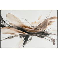 KUNSTDRUCK 120/80 cm  - Weiss/Silberfarben, Design, Holz/Kunststoff (120/80cm) - Monee