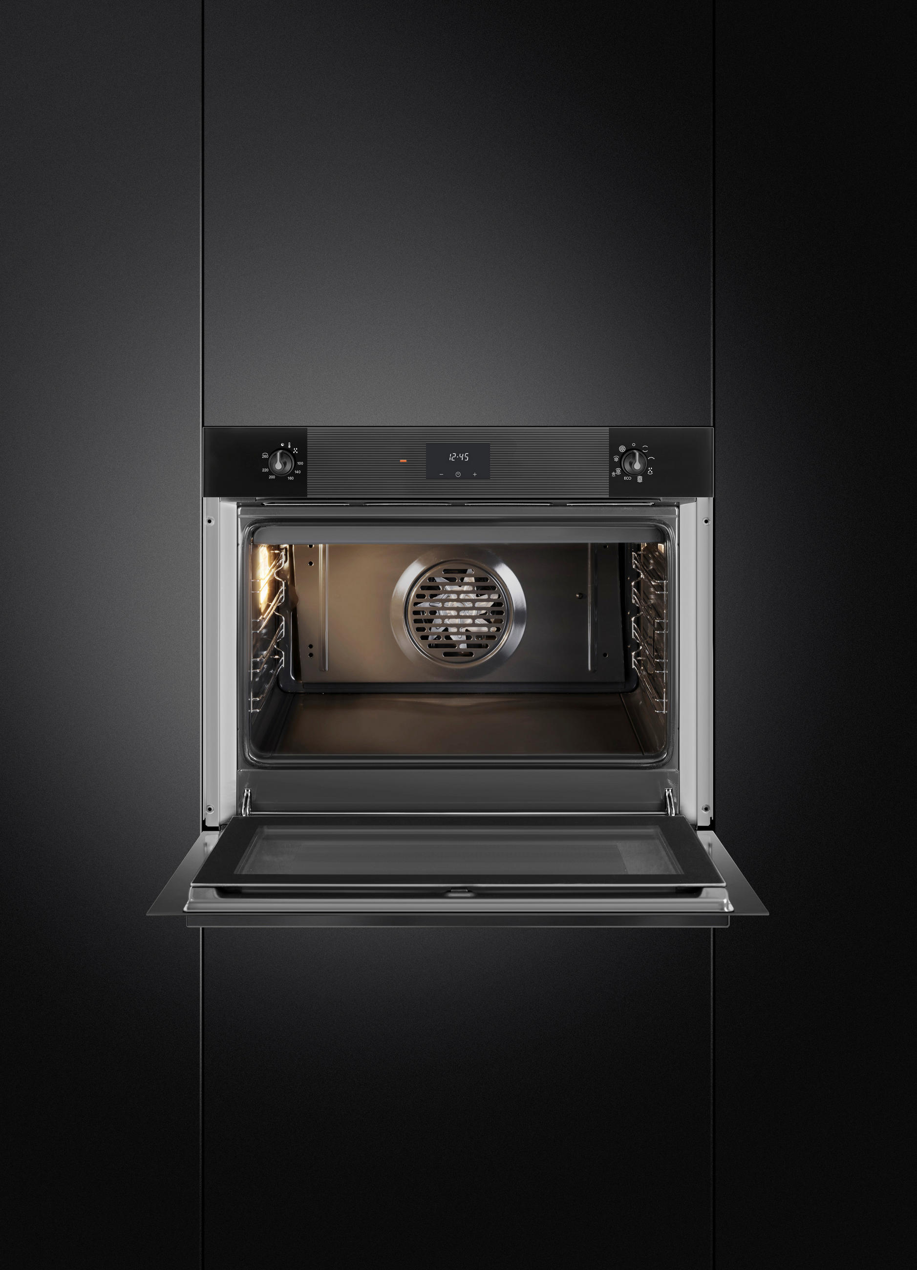 EINBAUBACKOFEN SO5100TB3 - Schwarz, Basics, Glas/Metall (74,6/59,2/57,4cm) - SMEG
